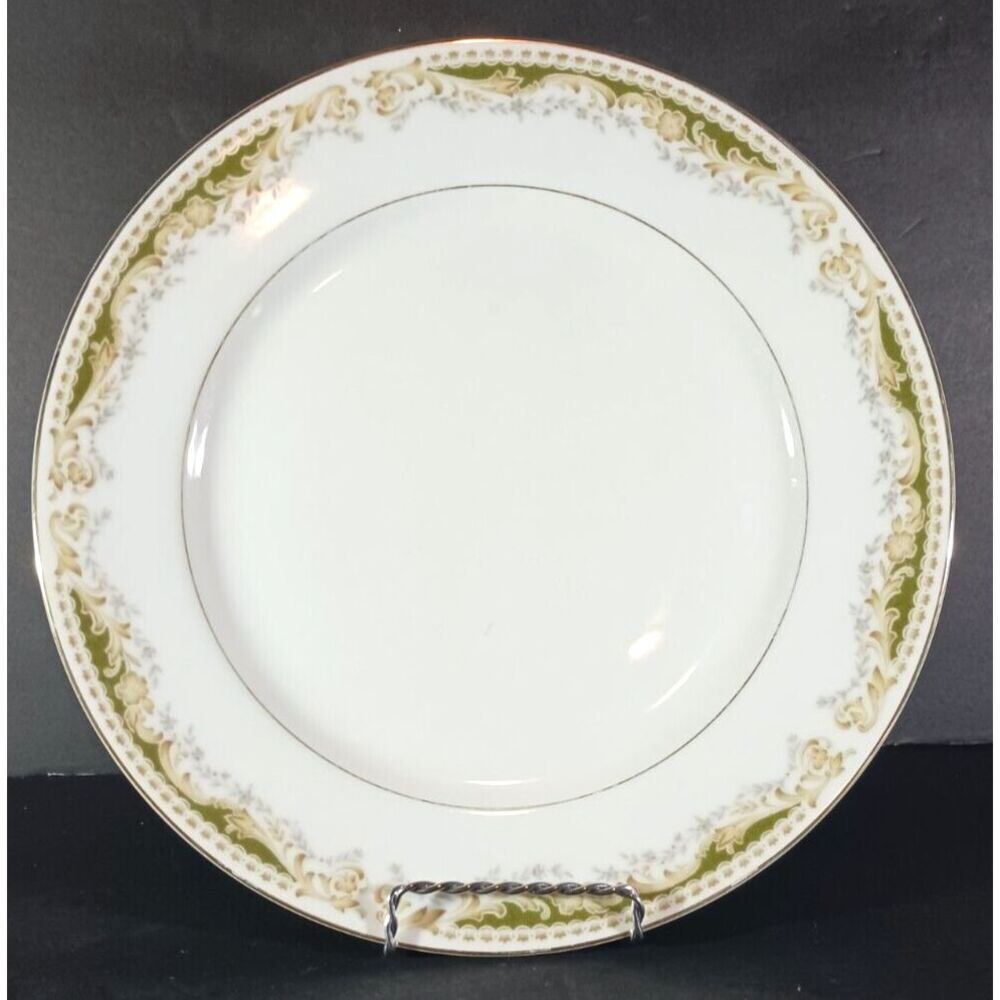 QUEEN ANNE Signature Collection DINNER PLATE Green Select Fine China